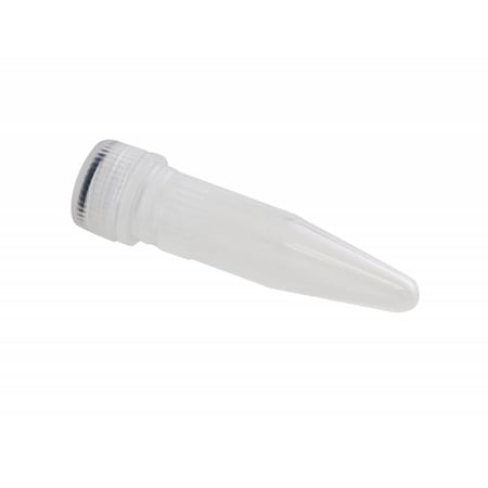 Scientific Specialties Micro-Centrifuge Tubes w/ Screw Caps, Ribbed, Conical Base, 1.5ml, 500/PK 144500SP